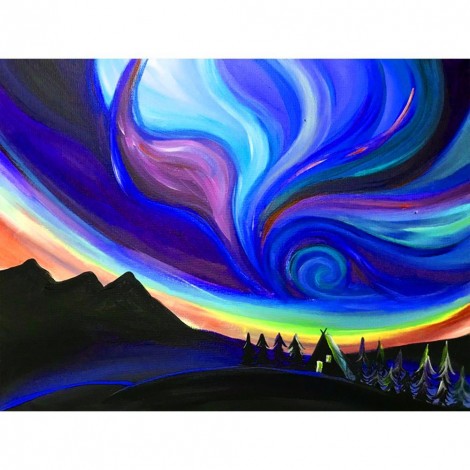 Sky - Full Round Diamond Painting