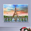 Eiffel Tower - Full Round Diamond Painting