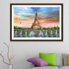 Eiffel Tower - Full Round Diamond Painting