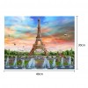 Eiffel Tower - Full Round Diamond Painting