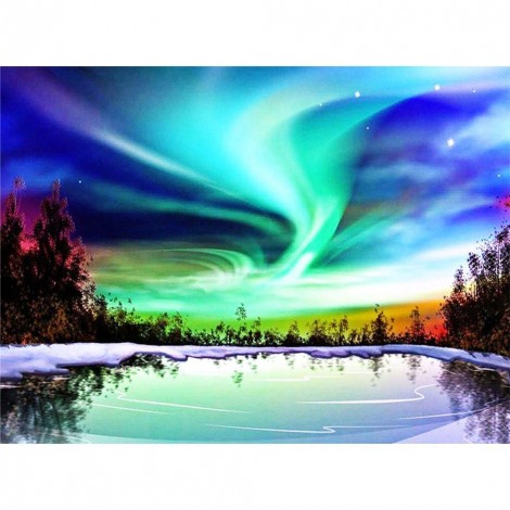 Fantasy Scene - Full Round Diamond Painting