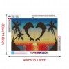 Love Dolphin - Full Round Diamond Painting