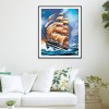 Sea Sailing - Full Round Diamond Painting