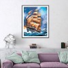 Sea Sailing - Full Round Diamond Painting