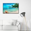 Sea Beach View - Full Round Diamond Painting