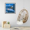 Snow Scene - Full Round Diamond Painting