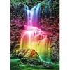 Rainbow Waterfall  - Full Square Diamond Painting(40x50cm)