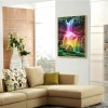 Rainbow Waterfall  - Full Square Diamond Painting(40x50cm)