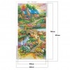 Countryside - Flower Crystal Rhinestone Diamond Painting(85*45cm)