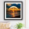 Rising Sun Sea - Full Round Diamond Painting