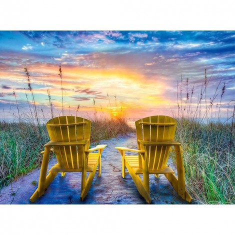 Sunrise - Full Round Diamond Painting