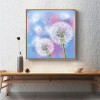 Dandelion - Full Round Diamond Painting (30*30CM)