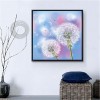 Dandelion - Full Round Diamond Painting (30*30CM)