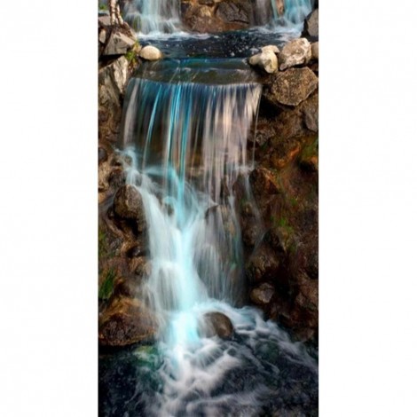 Waterfall - Full Round Diamond Painting(85*45cm)