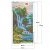 Waterfall -Full Round Diamond Painting(85*45cm)