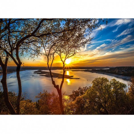 Sunrise - Full Round Diamond Painting