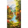 Scenery - Full Round Diamond Painting(85*45cm)