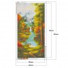 Scenery - Full Round Diamond Painting(85*45cm)