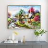 Countryside Scenery - Full Round Diamond Painting