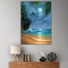Moonlight Seaview - Full Round Diamond Painting