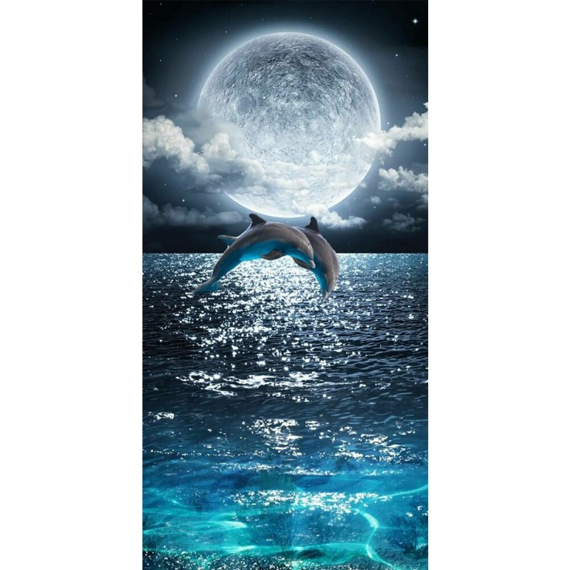 Dolphin Moon-Full Ro...