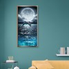 Dolphin Moon-Full Round Diamond Painting