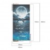 Dolphin Moon-Full Round Diamond Painting