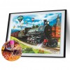 Train-Full Round Diamond Painting