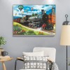 Train-Full Round Diamond Painting