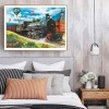 Train-Full Round Diamond Painting