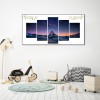 Starry Sky Mountains-Full Round Diamond Painting