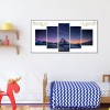 Starry Sky Mountains-Full Round Diamond Painting