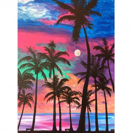 Sea View - Full Round Diamond Painting