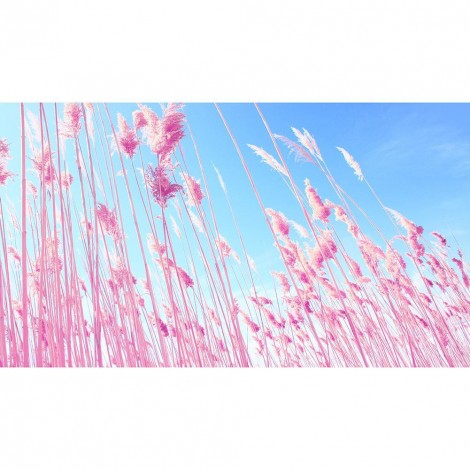 Pink View - Full Round Diamond Painting