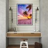 Beautiful Seaside Sky Scene - Full Round Diamond Painting
