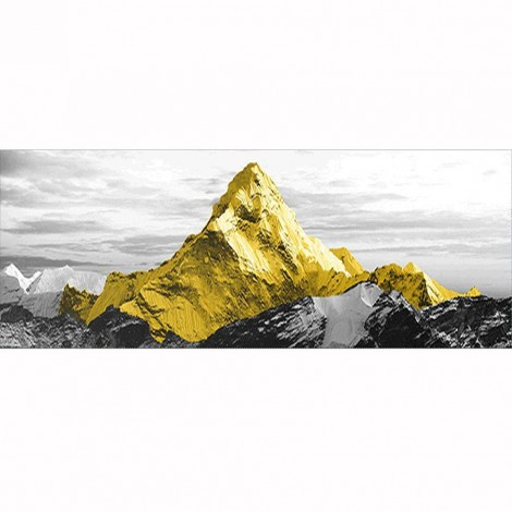 Mountain - Full Round Diamond Painting(80x30cm)