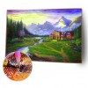 Village House - Full Round Diamond Painting