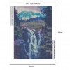 Waterfall - Full Round Diamond Painting
