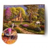 Village House - Full Round Diamond Painting