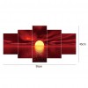 5pcs/set Sunrise - Full Round Diamond Painting(95*45cm)