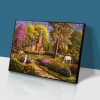 Village House - Full Round Diamond Painting