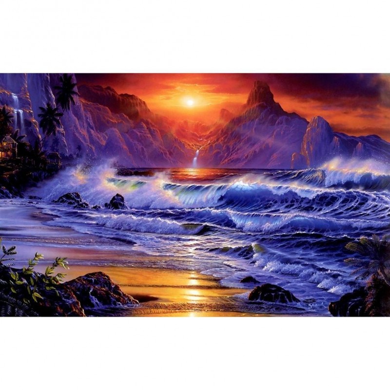 Beautiful Sea Wave -...