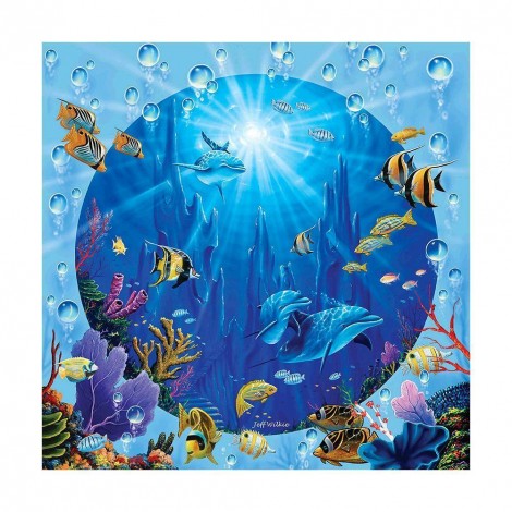 Sea World - Full Round Diamond Painting