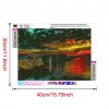 Sunset Bridge - Full Round Diamond Painting