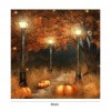 Halloween Street - Full Round Diamond Painting(30*30CM)