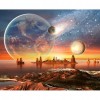 Fantasy Planet - Full Round Diamond Painting