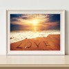 Beach LOVE - Crystal Rhinestone Diamond Painting