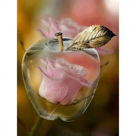 Apple Landscape- Full Round Diamond Painting