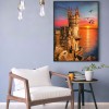 Castle by the Sea - Full Round Diamond Painting