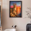 Castle by the Sea - Full Round Diamond Painting